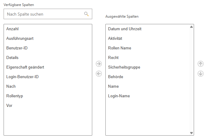 select columns