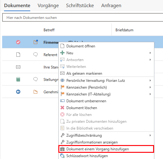 attach case main window