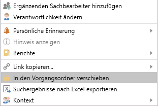 move to case folder