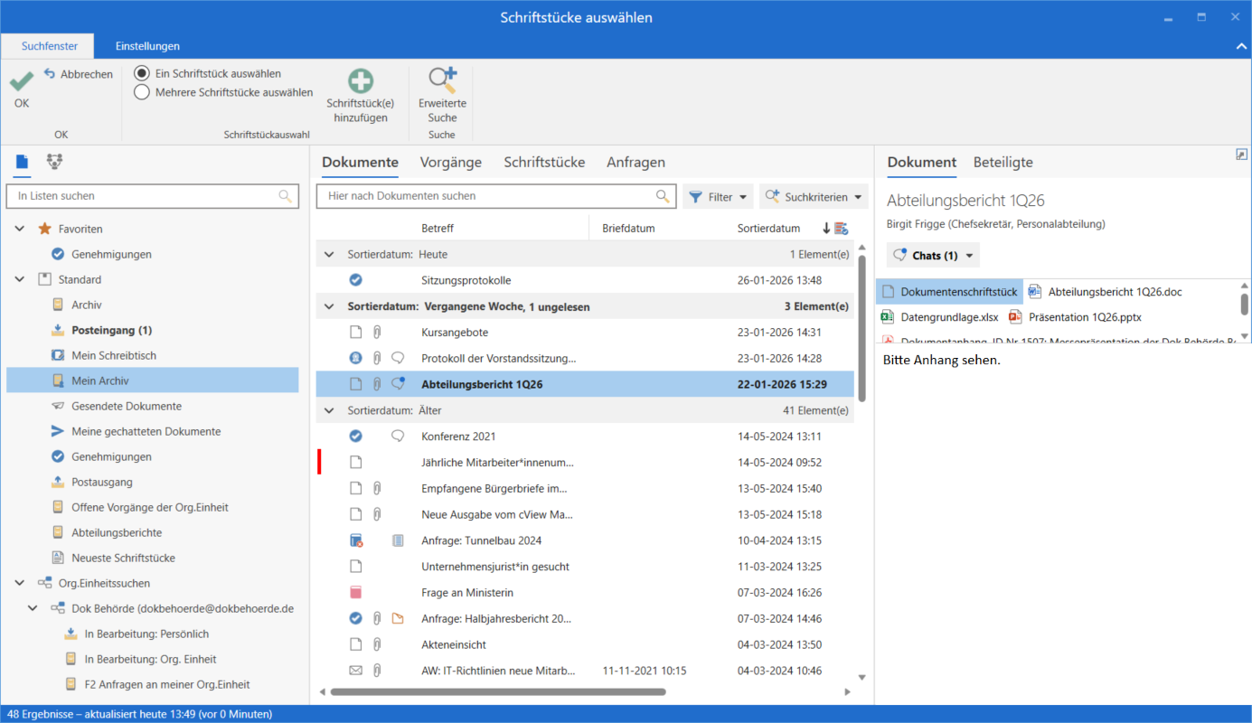 search window documents