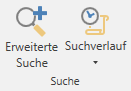 search menu item group