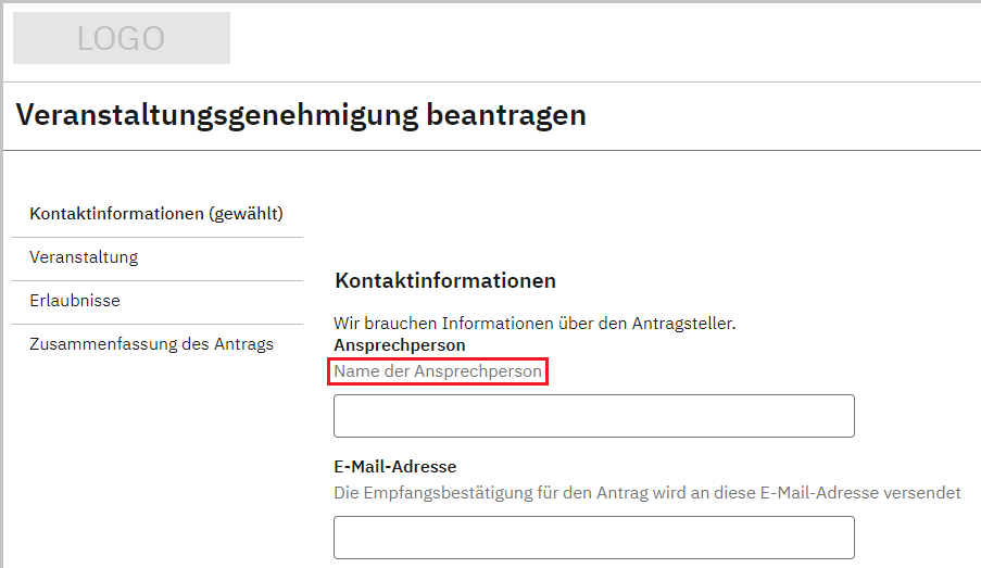 guidance text field content type