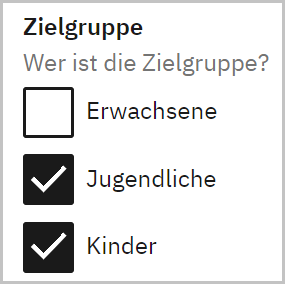 set of checkboxes field type