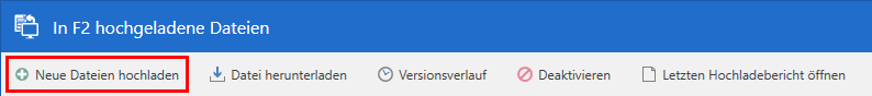 upload menu item dialogue