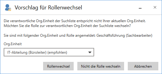 change role dialogue