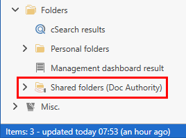 shared folders
