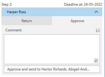 approver actions approve