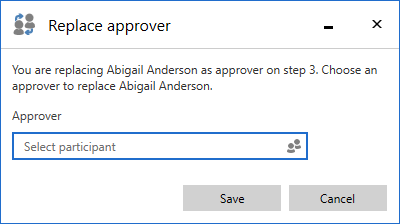 change approver