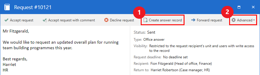 create answer record before accepting