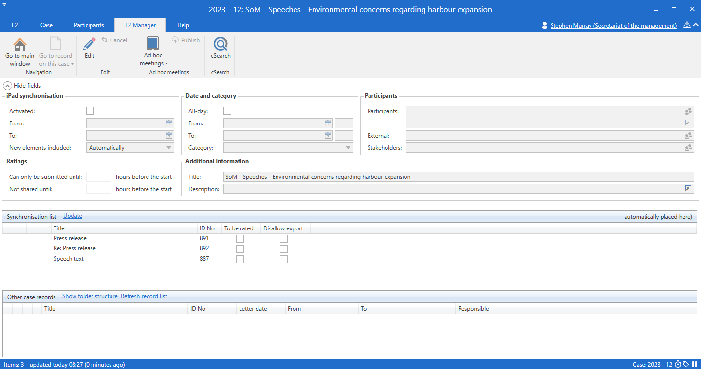 case window manager tab