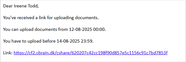link email