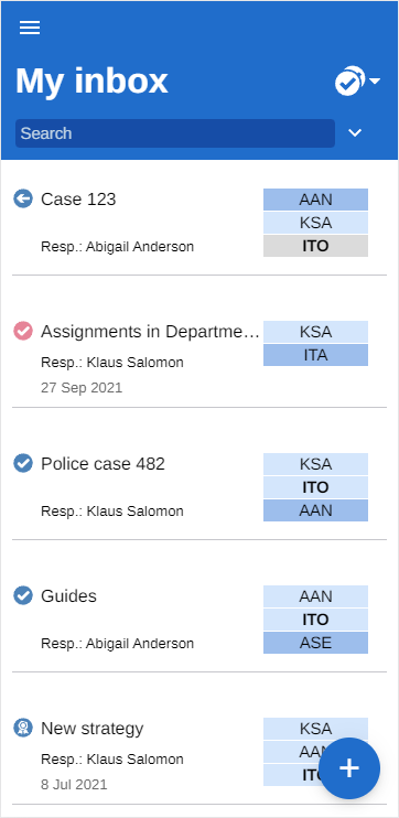 approval records