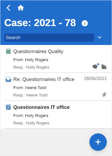 case record view