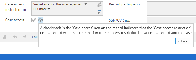 case access tooltip