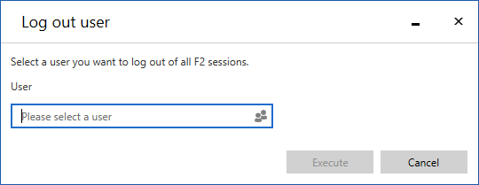 log user out window