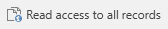 read access all records