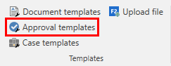 menu item approval template