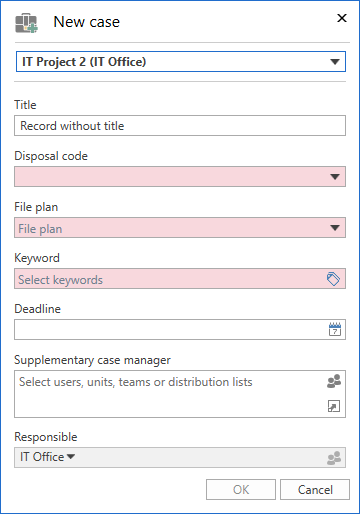 create case from template