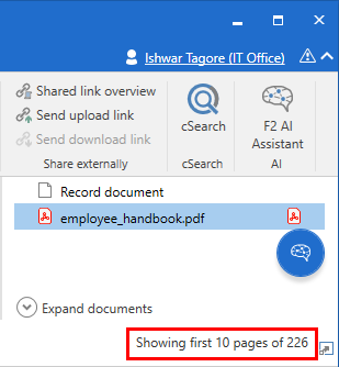 number of pages