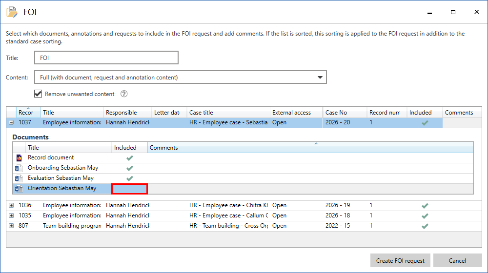 document not included