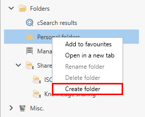 create folder