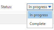 status record