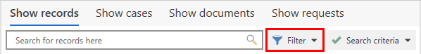 filter button position