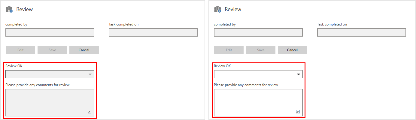 review task locked