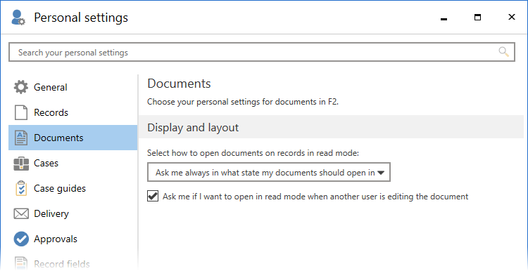 documents tab gradient