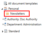 folder document templates