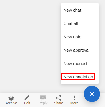create annotation