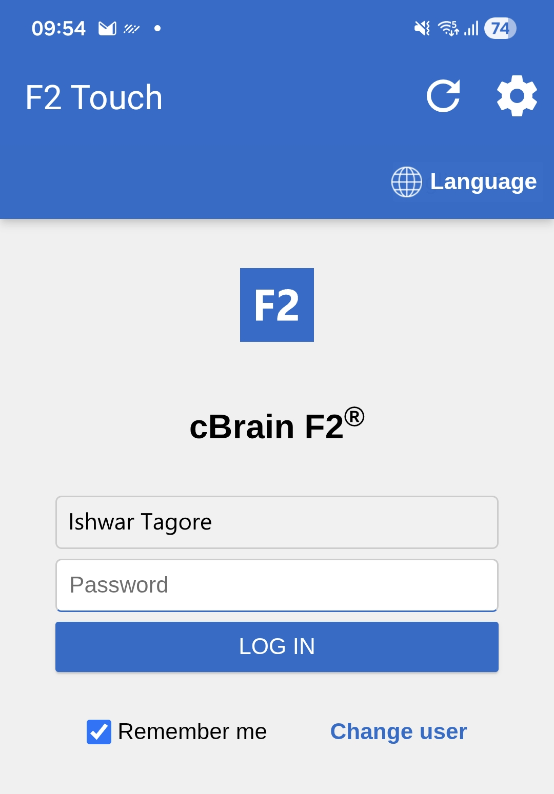 login switch user android