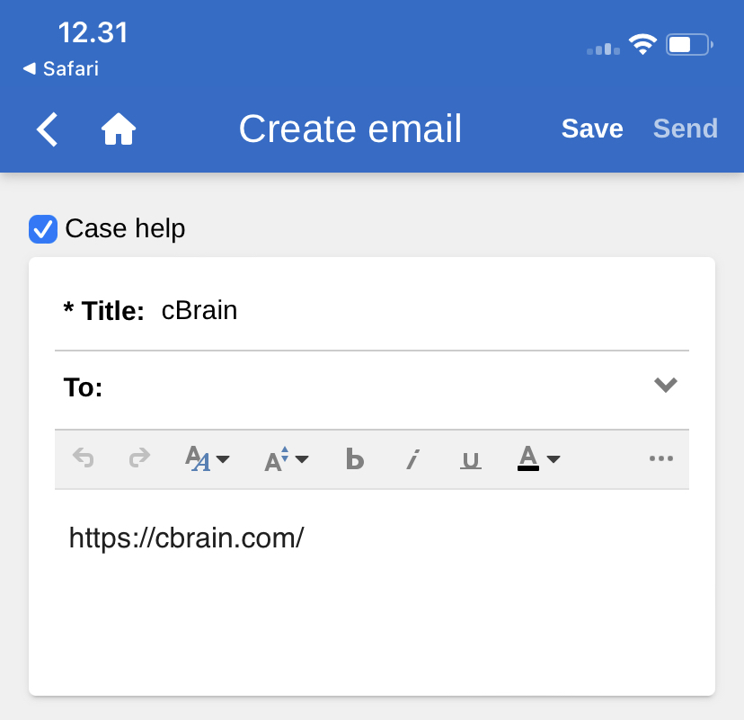 record link title
