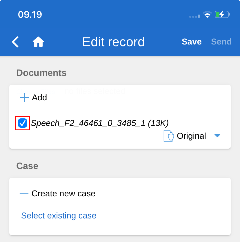 record remove document