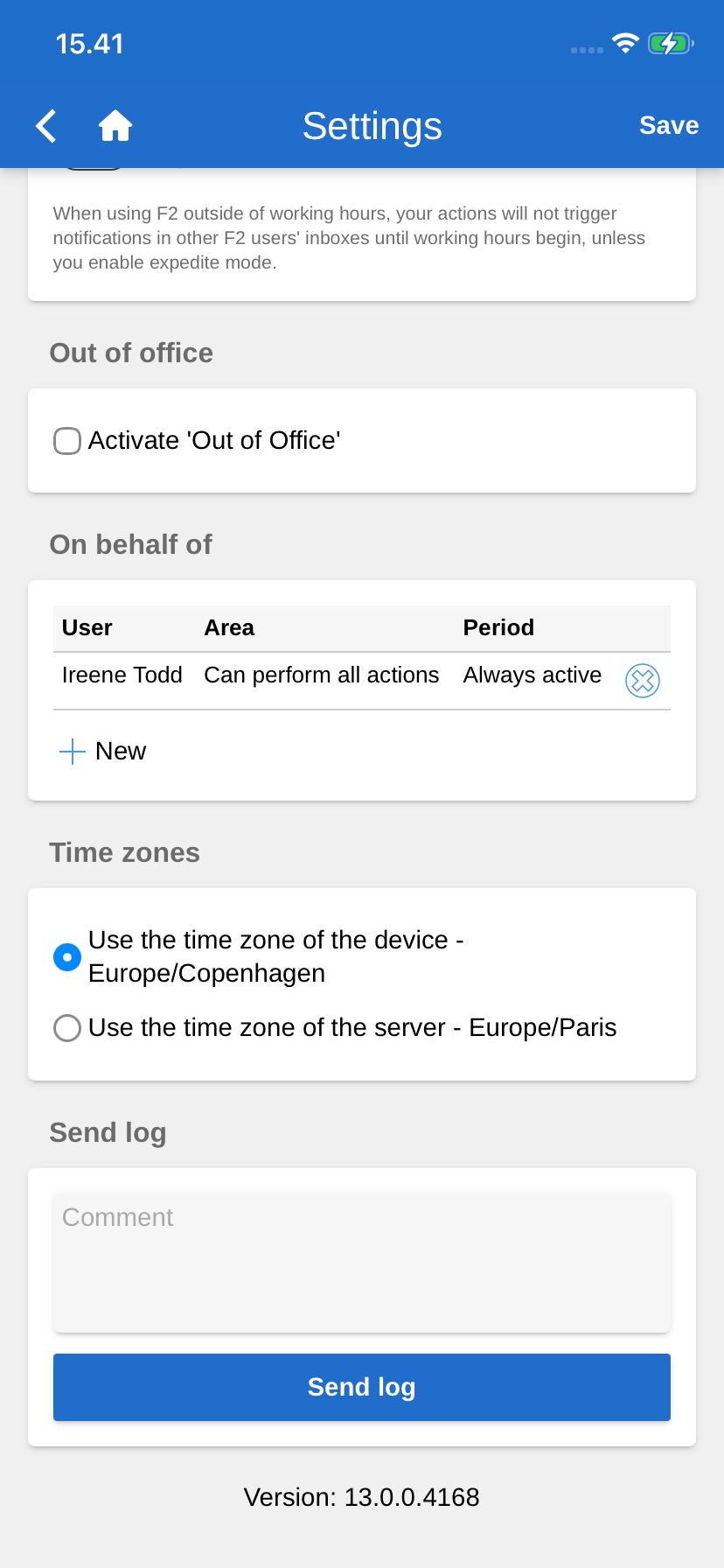 settings v13