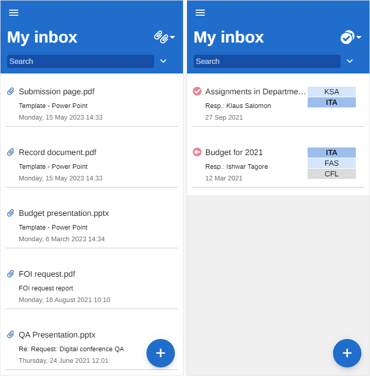 views result list2