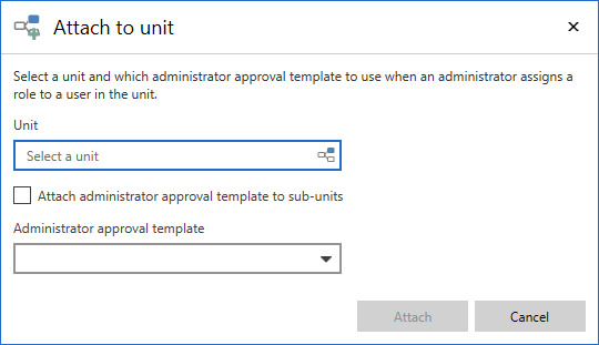dialogue assign unit