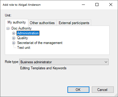 assign role
