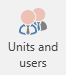 units users button