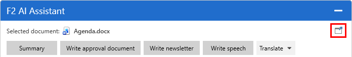 ai assistant new window
