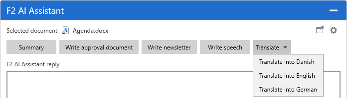 translate dropdown