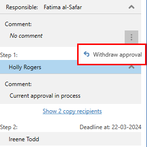 withdraw approval