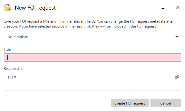 new foi request dialogue