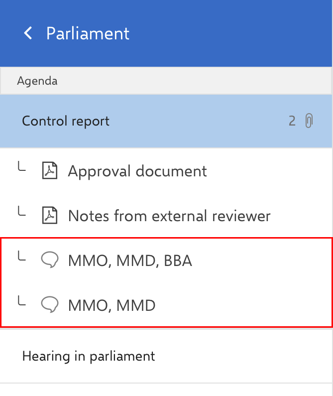 meetings chat overview