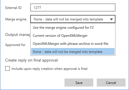 merge engine