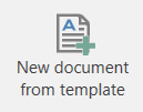 new document from template