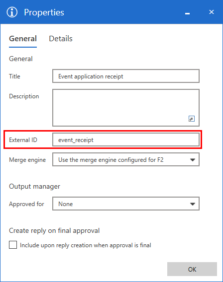 document properties