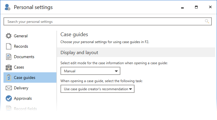 case guide tab gradient