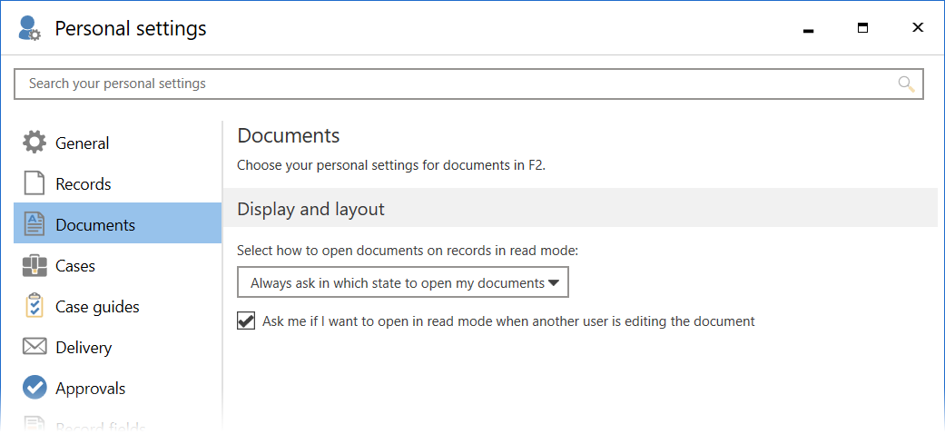 documents tab gradient