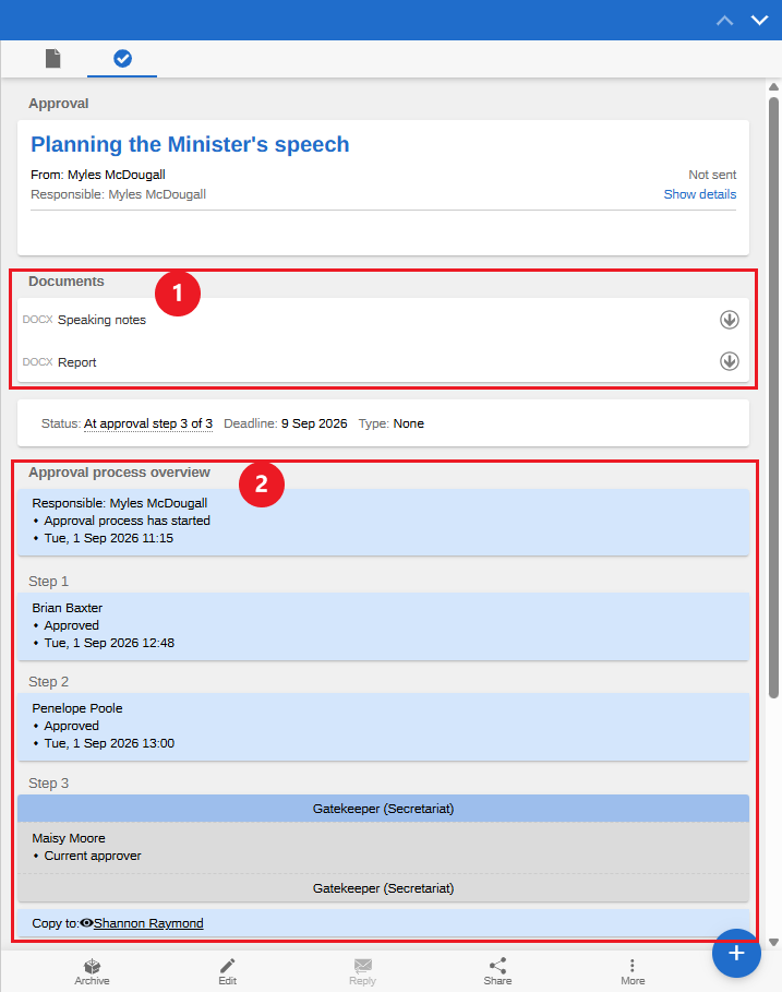 approval overview